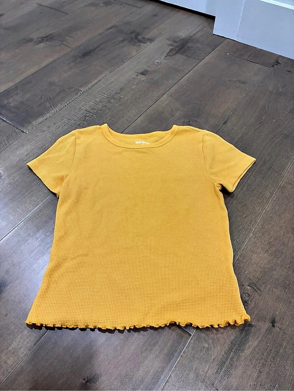 Old Navy Yellow Short Sleeve Top